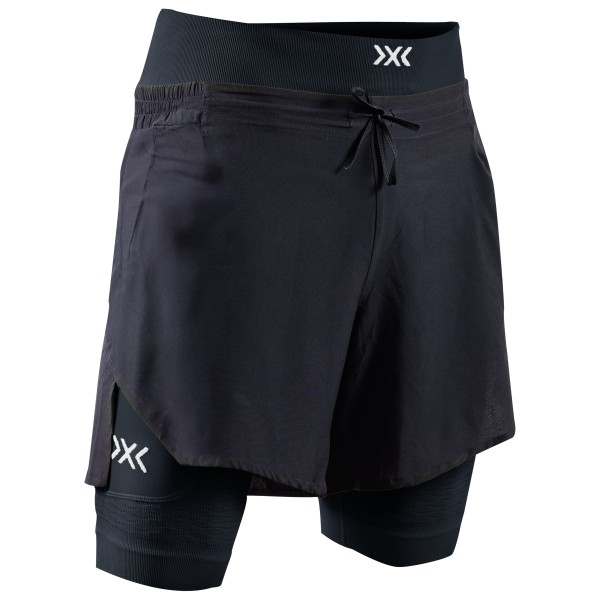 X-Bionic - Effektor 2in1 Shorts - Laufshorts Gr XXL schwarz/blau