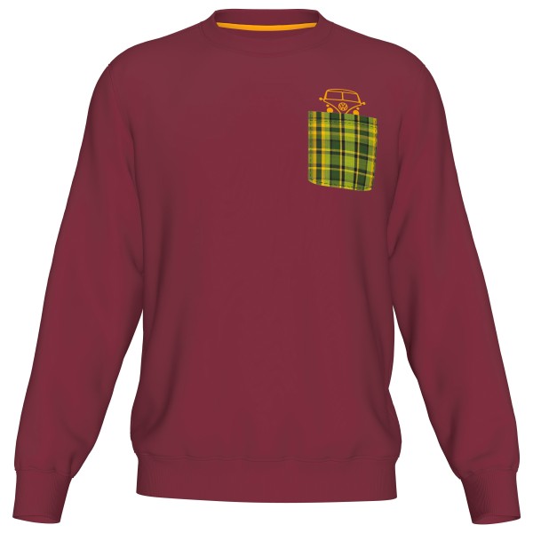 Wheeldom - Vanaufsherz - Pullover Gr S rot