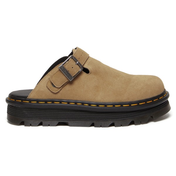 Dr. Martens - Zebzag Mule E H Suede - Sandalen Gr 9,5 beige/schwarz