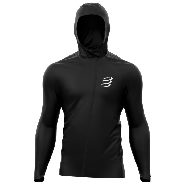 Compressport - Hurricane Waterproof 10/10 Jacket - Laufjacke Gr L;M;S;XL grün;schwarz