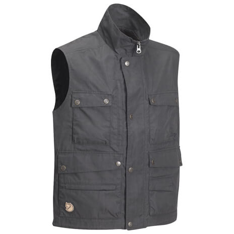 Fjällräven - Reporter Lite Vest - Softshellgilet Gr S grau