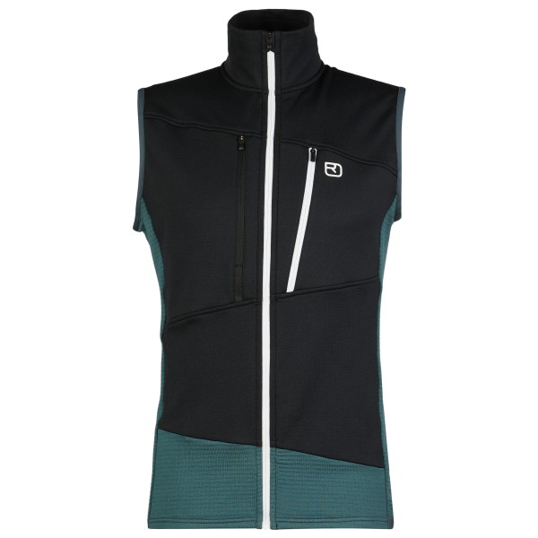 Ortovox - Fleece Grid Vest - Fleecegilet Gr L;M;S;XL;XXL blau;schwarz;türkis