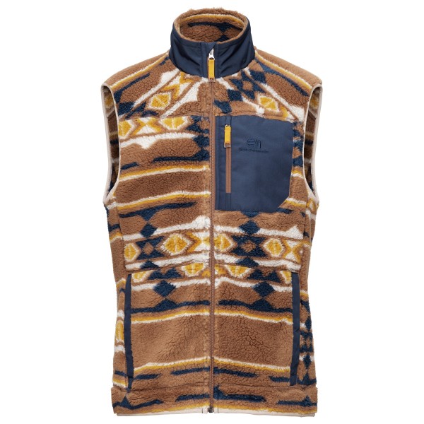 Elevenate - Glacier Pile Vest - Fleecegilet Gr M braun