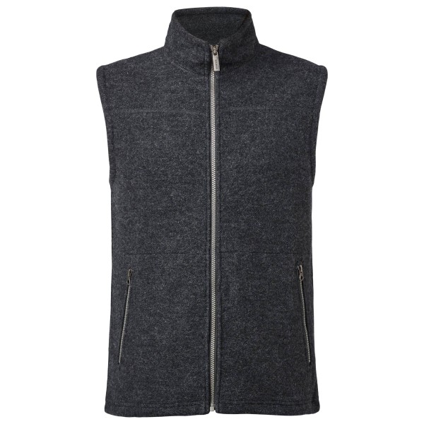 Ivanhoe of Sweden - Dante Vest - Wollgilet Gr L grau/schwarz