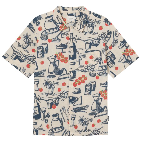 DEDICATED - Shirt Brantevik - Hemd Gr L grau