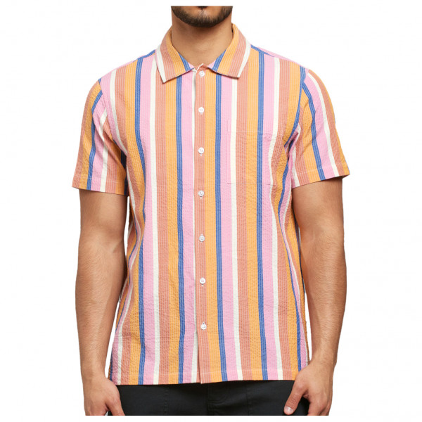 DEDICATED - Shirt Brantevik - Hemd Gr L;M;S;XL;XXL grau;grau/beige