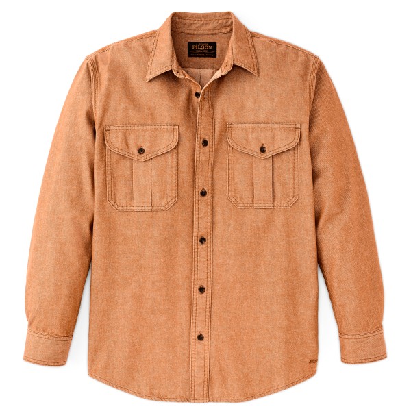 Filson - Denim Guide Shirt - Hemd Gr S orange