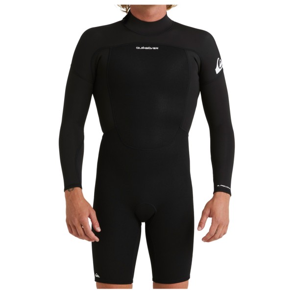 Quiksilver - Prologue 2/2 L/S Springsuit Back Zip - Neoprenanzug Gr XL schwarz