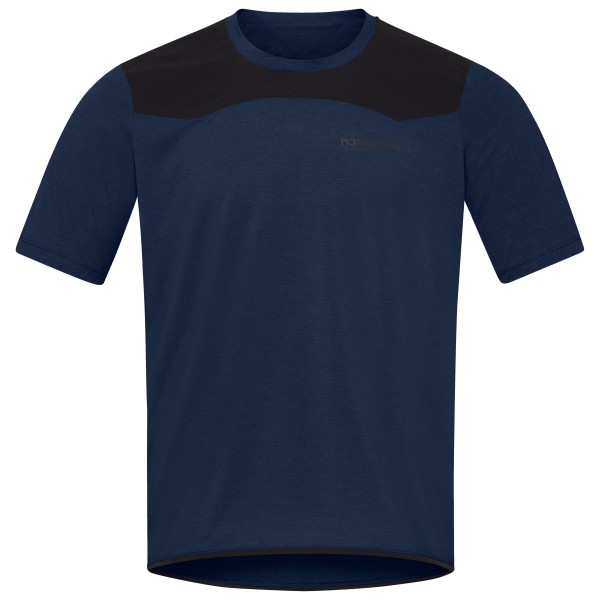 Norrøna - Skibotn Equaliser Tech T-Shirt - Velotrikot Gr M blau