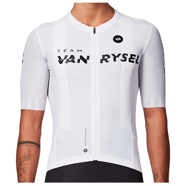 VAN RYSEL - Jersey RCR Short Sleeve - Velotrikot Gr L weiß