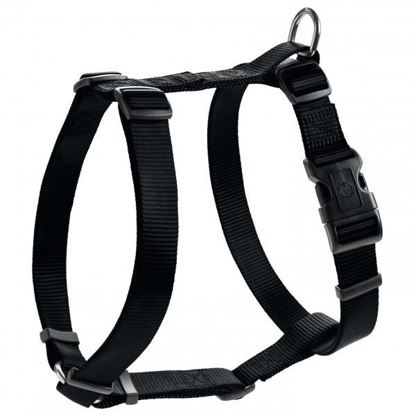 Hunter - Geschirr Ecco Sport VR - Hundegeschirr Gr Hals 42-65 cm, Bauch 45-76 cm - Breite 2,0 cm schwarz