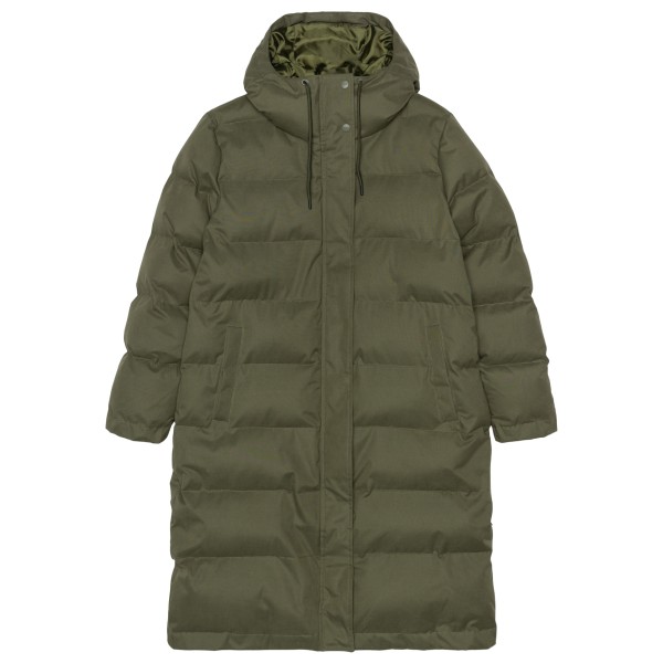 Selfhood - Women's Hooded Puffer Coat - Mantel Gr M oliv