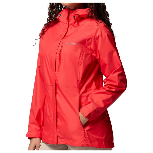 Columbia - Women's Pouring Adventure III Jacket - Regenjacke Gr S rot