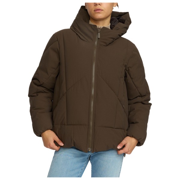 Selfhood - Women's Hooded Puffer - Winterjacke Gr L braun