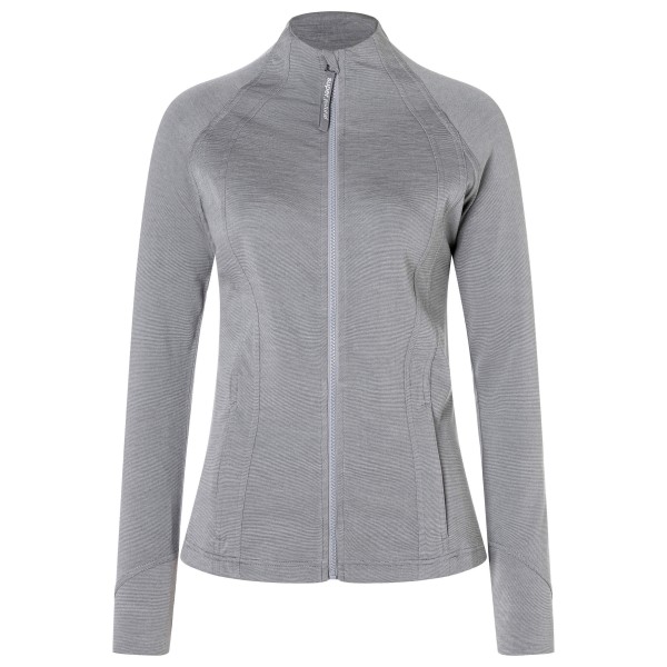 super.natural - Women's Movement Jacket - Merinojacke Gr S grau