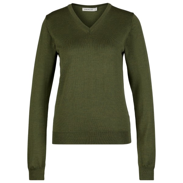 Chevalier - Women's Blaise V-Neck Merino Pullover - Merinopullover Gr 42;44 braun;oliv