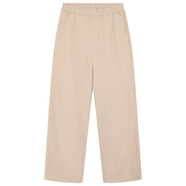 KnowledgeCotton Apparel - Women's Posey Linen-Mix Pants - Freizeithose Gr XL beige