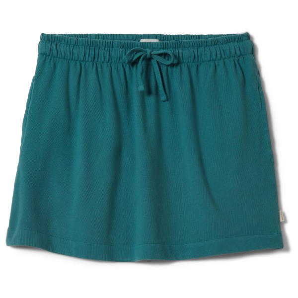 Brixton - Women's Carefree Organic Garment Dyed Lounge Skirt - Jupe Gr XS türkis/blau