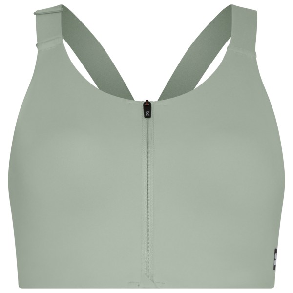 On - Women's Endurance Bra Zip - Sport-BH Gr L - Cup: A-C grau