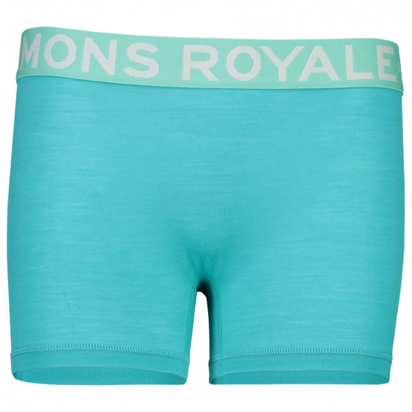Mons Royale - Women's Hannah Hot Pant - Merinounterwäsche Gr L;M;S;XL;XS grau;schwarz