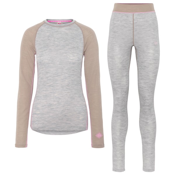 Kari Traa - Women's Kaia Set - Merinounterwäsche Gr L;M;S;XL blau;lila;rosa
