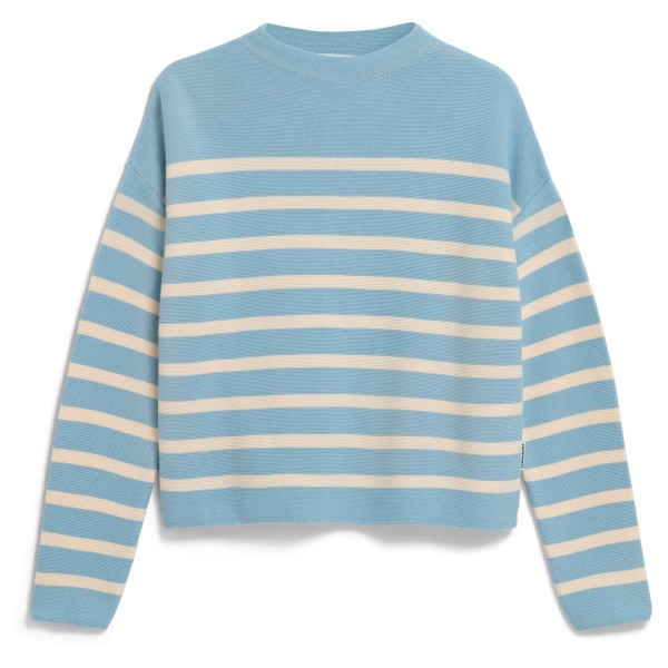 ARMEDANGELS - Women's Merinaa Stripes Knit Sweater - Pullover Gr S türkis