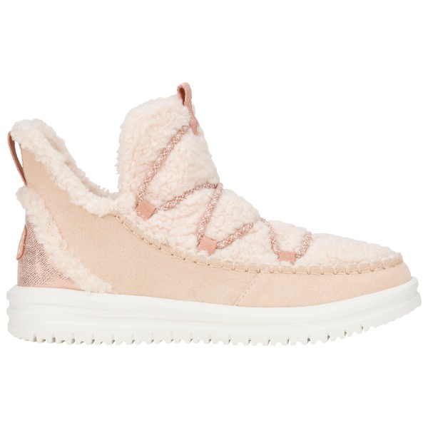 HeyDude - Women's Camden Suede Cozy - Winterschuhe Gr 37 beige/weiß