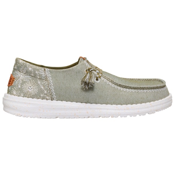 HeyDude - Women's Wendy Funk Embroidered Floral - Sneaker Gr 38 grau