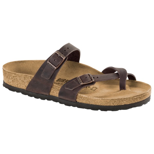 Birkenstock - Women's Mayari Natural Leather Oiled - Sandalen Gr 36 - Regular;37 - Regular;38 - Regular;40 - Regular;41 - Regular;42 - Regular;43 - Regular braun