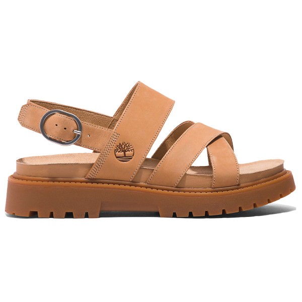 Timberland - Women's Clairemont Way Cross-Strap Sandal - Sandalen Gr 40 braun