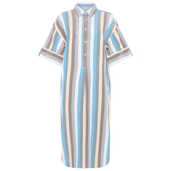 KnowledgeCotton Apparel - Women's Organic Cotton Shirt Dress - Kleid Gr S grau