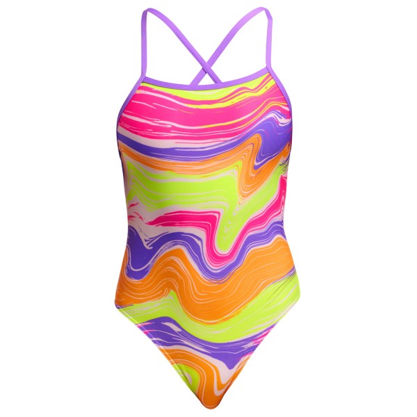 Funkita - Women's Tie Me Tight One Piece - Badeanzug Gr 34;36;38;40;42 blau;bunt;schwarz