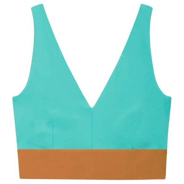 MYMARINI - Women's Yoga Top - Bikini-Top Gr M türkis
