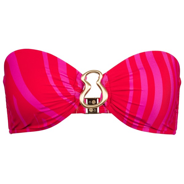 Seafolly - Women's Coastline Ring Front Bandeau - Bikini-Top Gr 40 orange