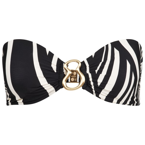 Seafolly - Women's Coastline Ring Front Bandeau - Bikini-Top Gr 34;36;40;42;44 orange;schwarz