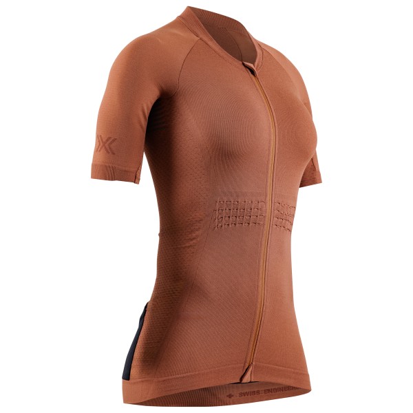 X-Bionic - Women's Xceed Ride Jersey S/S - Velotrikot Gr L;M;S;XL lila;schwarz