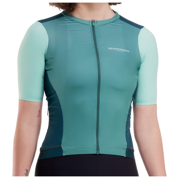 PEPPERMINT - Women's Signature Jersey - Velotrikot Gr L türkis