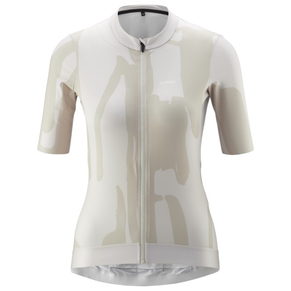 Gonso - Women's Road Jersey Print - Velotrikot Gr 40 grau