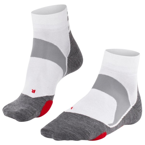 Falke - Falke BC5 Tour - Velosocken Gr 39-41 grau/weiß