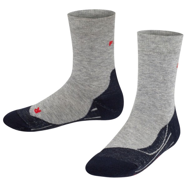 Falke - Falke RU4 Kids - Laufsocken Gr 27-30 grau