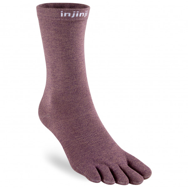 Injinji - Liner Crew - Multifunktionssocken Gr 37-40;40,5-44;44,5-47;47,5+ grau