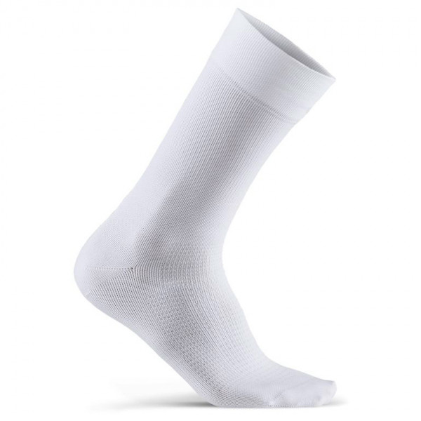 Craft - Essence Sock - Velosocken Gr 37-39 weiß/grau