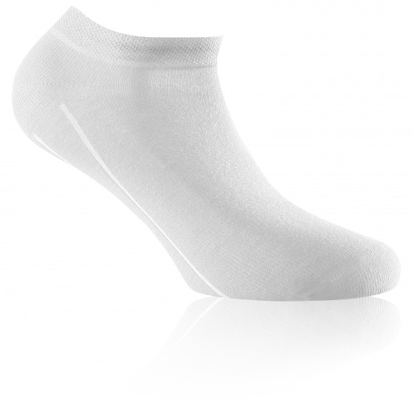 Rohner - Basic Sneaker Bamboo 3er Pack - Multifunktionssocken Gr 35-38 grau/weiß
