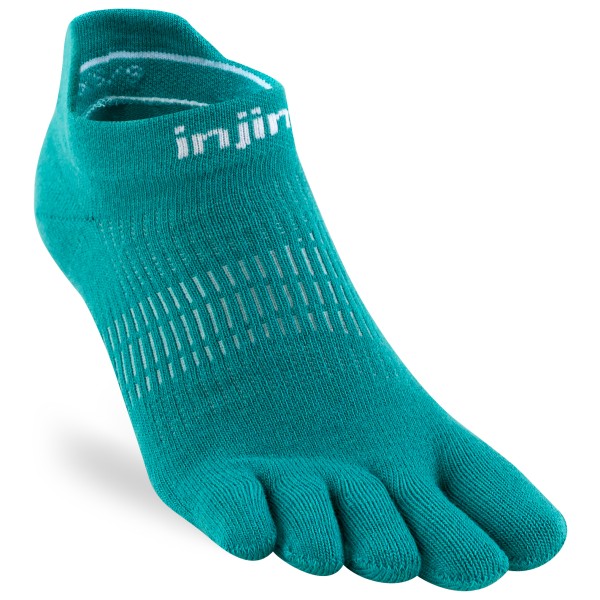 Injinji - Women's Run Lightweight No-Show - Laufsocken Gr 40,5-44,5 türkis