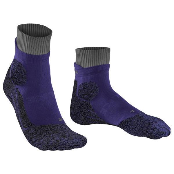 Falke - Women's RU Trail - Laufsocken Gr 35-36 grau/weiß;schwarz
