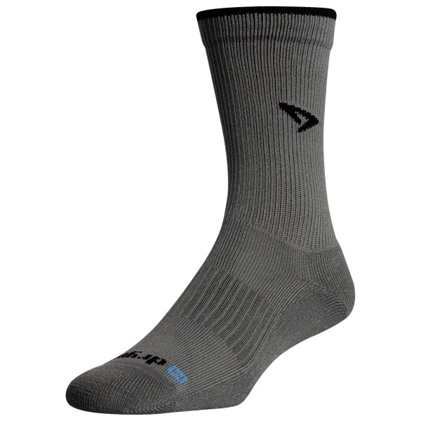 Drymax - Trail Running Crew - Laufsocken Gr 35-37,5 grau