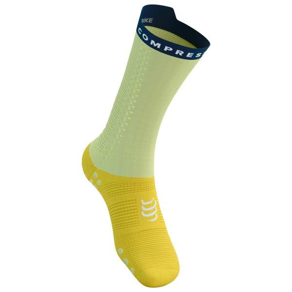 Compressport - Pro Racing Socks V4.0 Bike - Velosocken Gr T1 - EU 35-38;T1 - EU: 35-38;T2 - EU 39-41;T2 - EU: 39-41;T3 - EU 42-44;T4 - EU 45-48 grau;rot