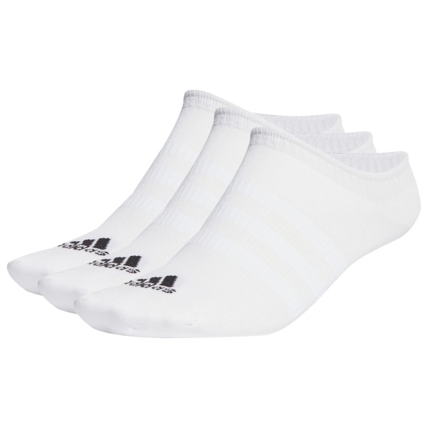 adidas - Thin&Light Sportswear No Show Socks 3-Pack - Multifunktionssocken Gr 46-48 weiß