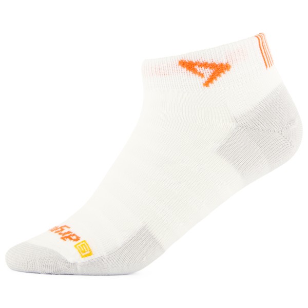 Drymax - Extra Protection Hyper Thin Running Mini Crew - Laufsocken Gr 38-40,5 grau;weiß