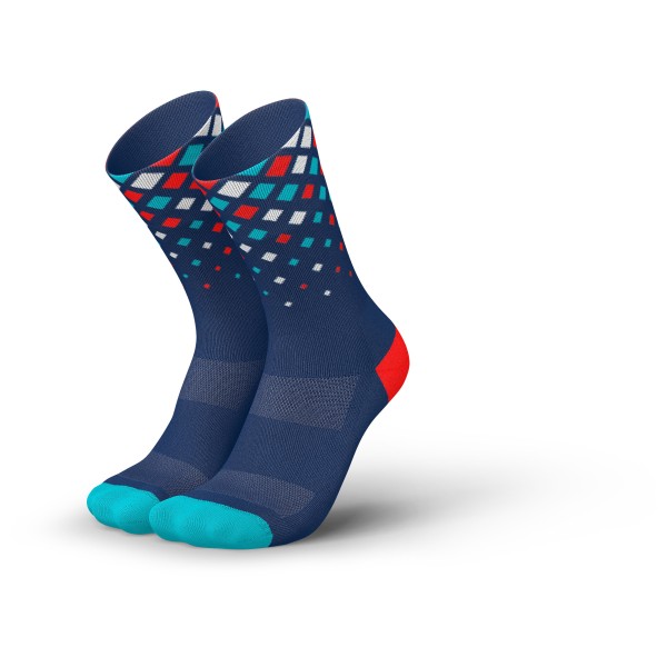 INCYLENCE - Running Crystals - Laufsocken Gr 35-38;39-42;43-46;47-50 blau;weiß